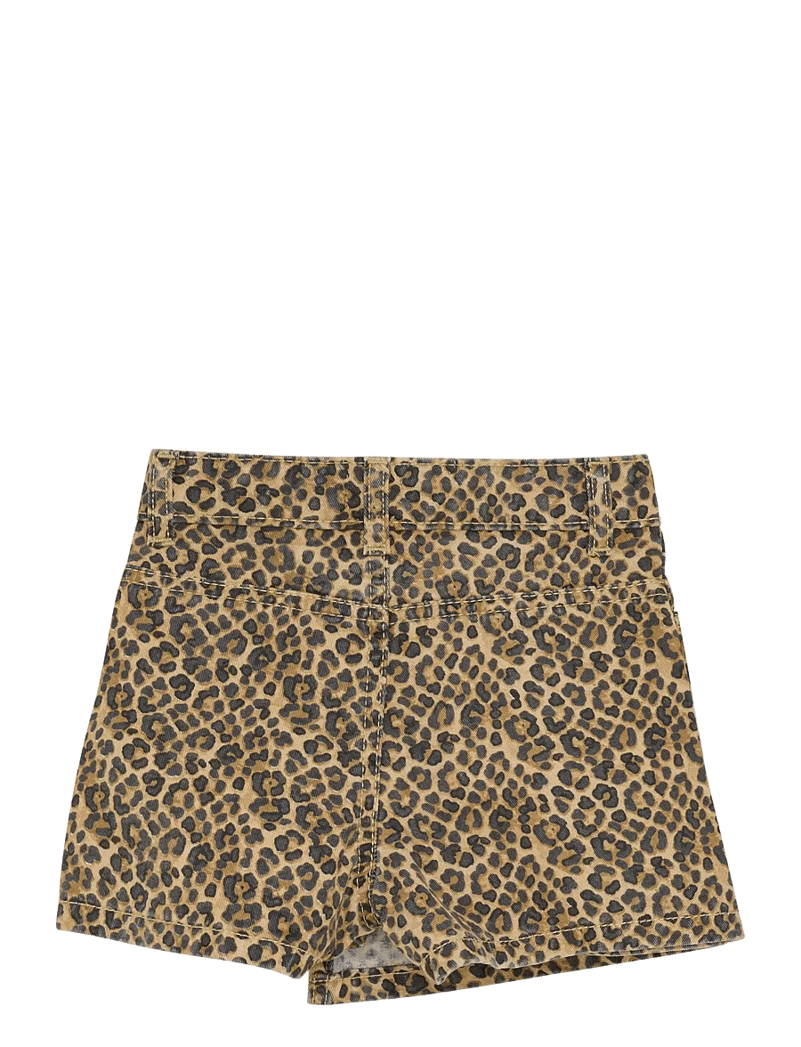 Daily 7 - Twill Skort Animal - nederdele - latte sand - 2