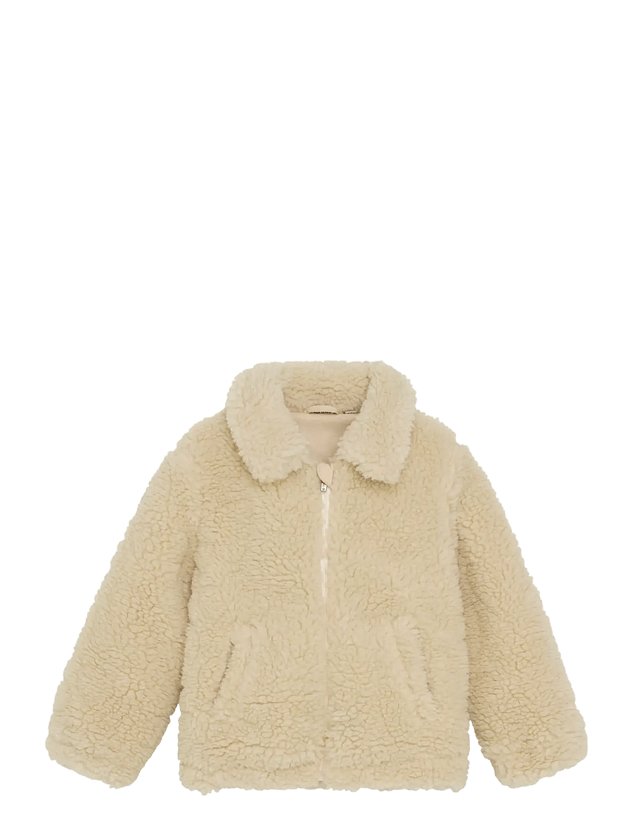 Daily 7 - Teddy Jacket - fleece jackets - sandshell - 1