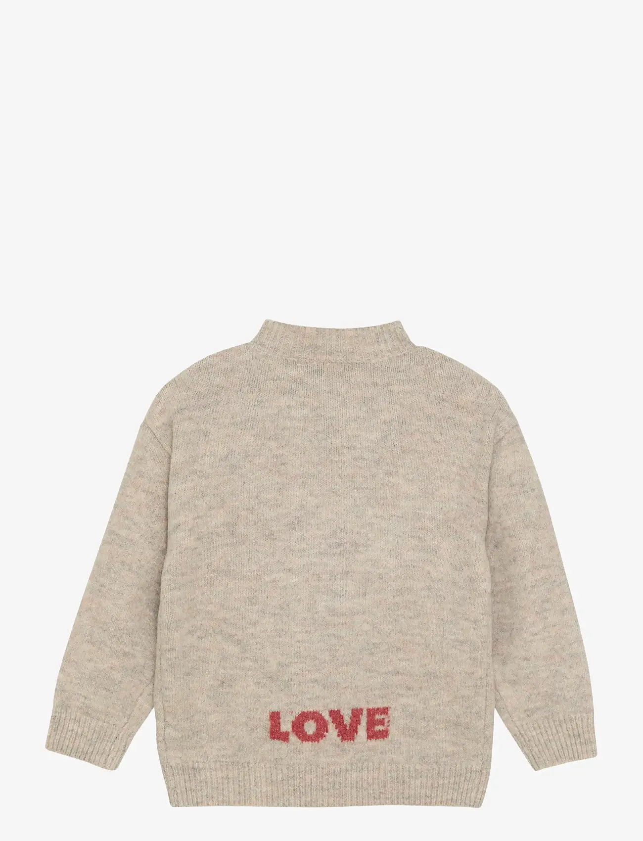 Daily 7 - Knitted Sweater Flower - trøjer - pale mauve - 2