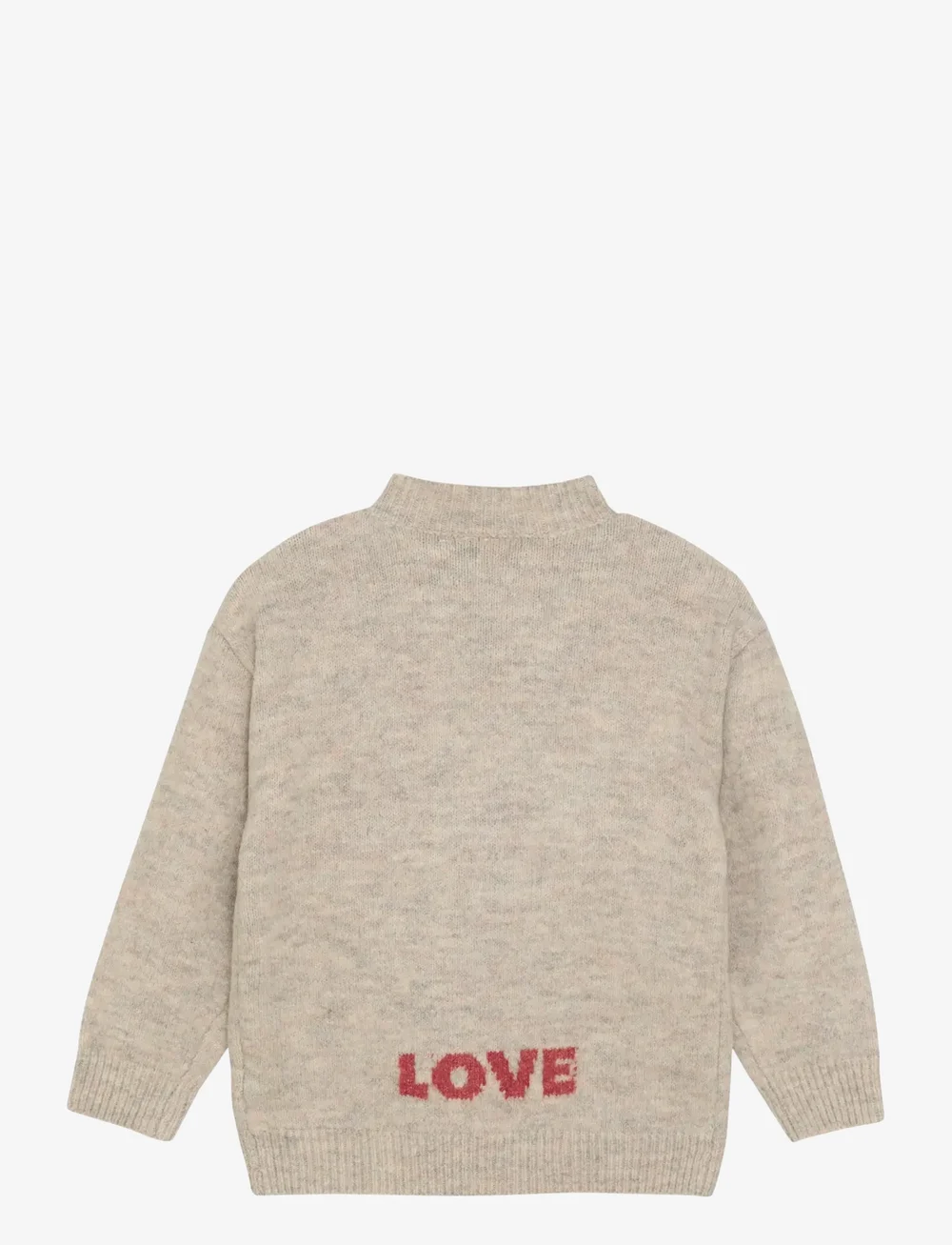 Daily 7 - Knitted Sweater Flower - pullover - pale mauve - 2