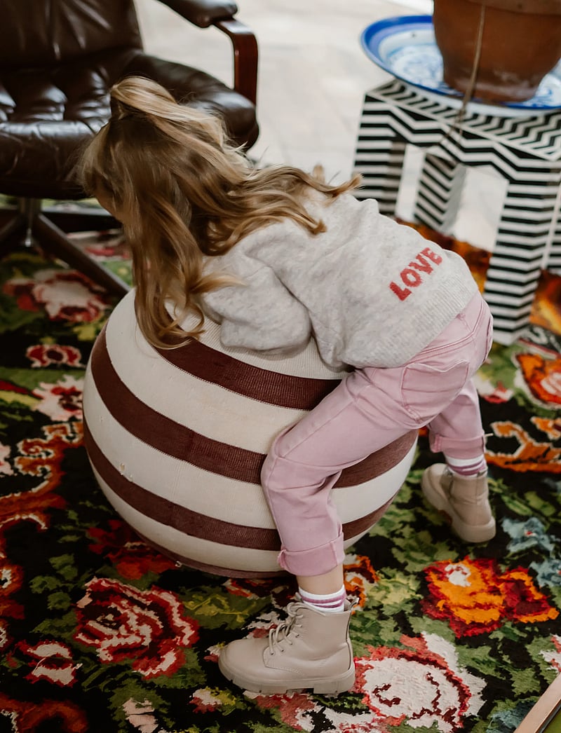 Daily 7 - Knitted Sweater Flower - trøjer - pale mauve - 5