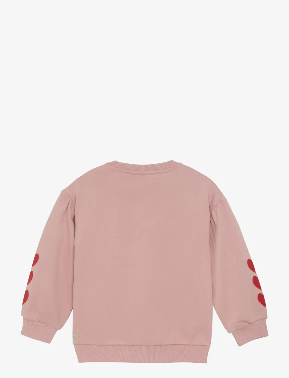 Daily 7 - Sweater Heart Embroidery - sweatshirts - pale mauve - 2