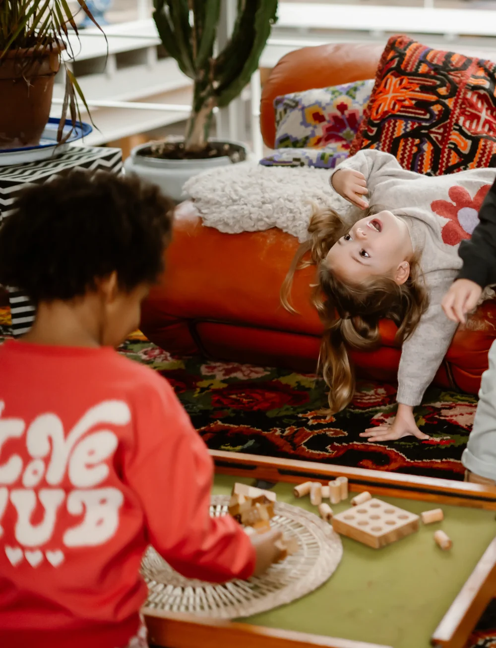 Daily 7 - Sweater Brushed Print - sweatshirts - baked apple - 4