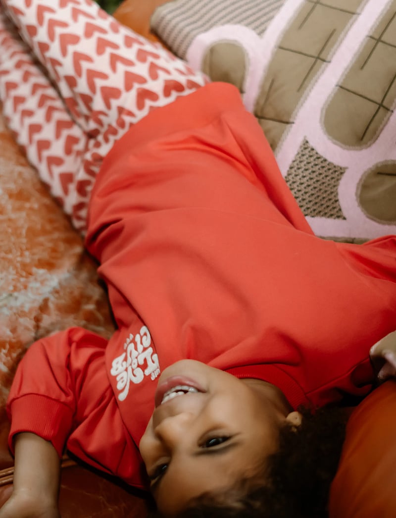 Daily 7 - Sweater Brushed Print - sweatshirts - baked apple - 5