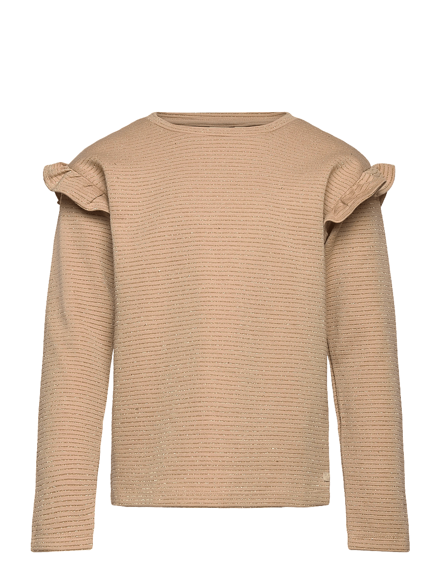 Daily 7 - T-shirt Longsleeve - bluzy - latte sand - 0