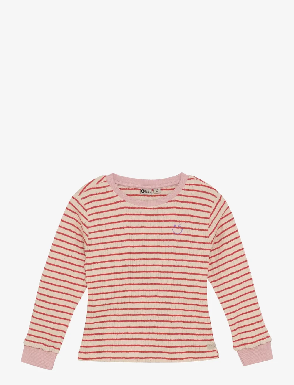 Daily 7 - T-shirt Longsleeve Stripe - långärmade t-shirts - baked apple - 1