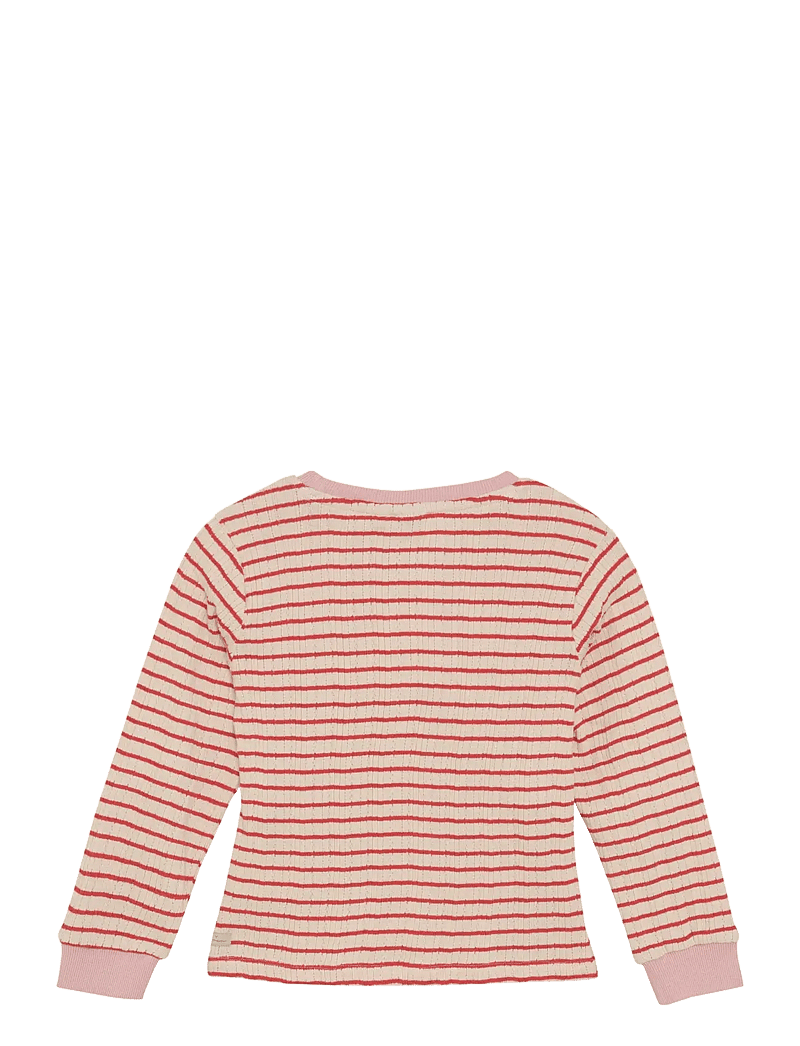 Daily 7 - T-shirt Longsleeve Stripe - langærmede t-shirts - baked apple - 2