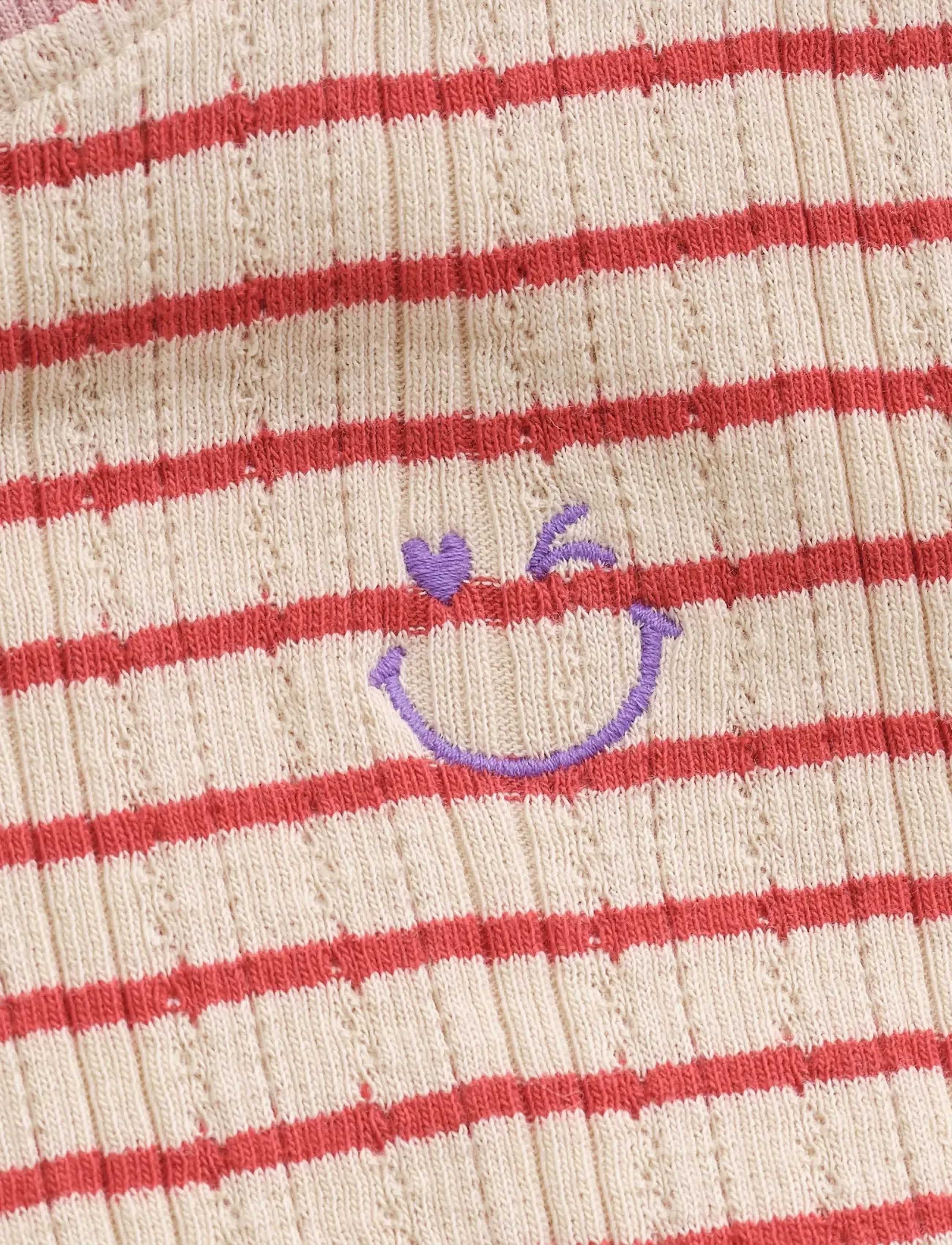 Daily 7 - T-shirt Longsleeve Stripe - baked apple - 3
