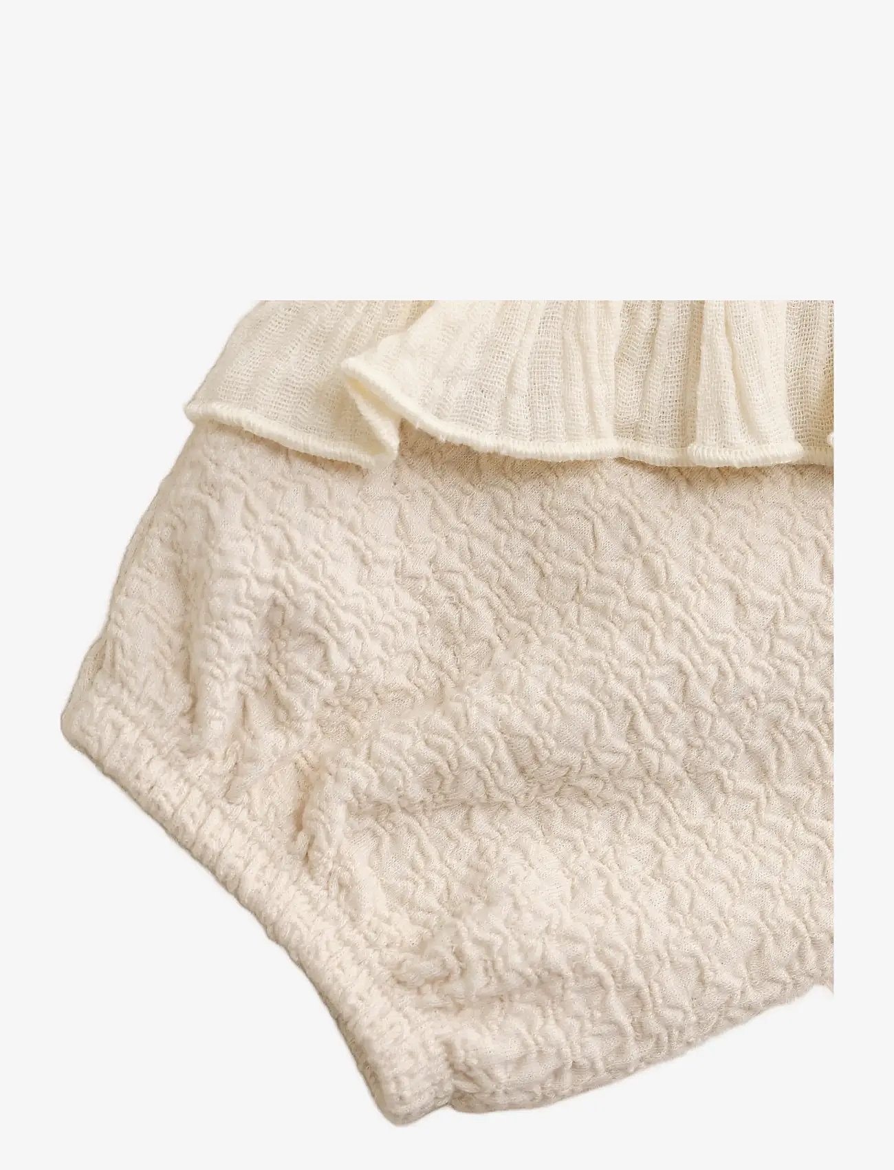 Daily 7 - T-shirt Longsleeve Ruffle - långärmade t-shirts - sandshell - 2