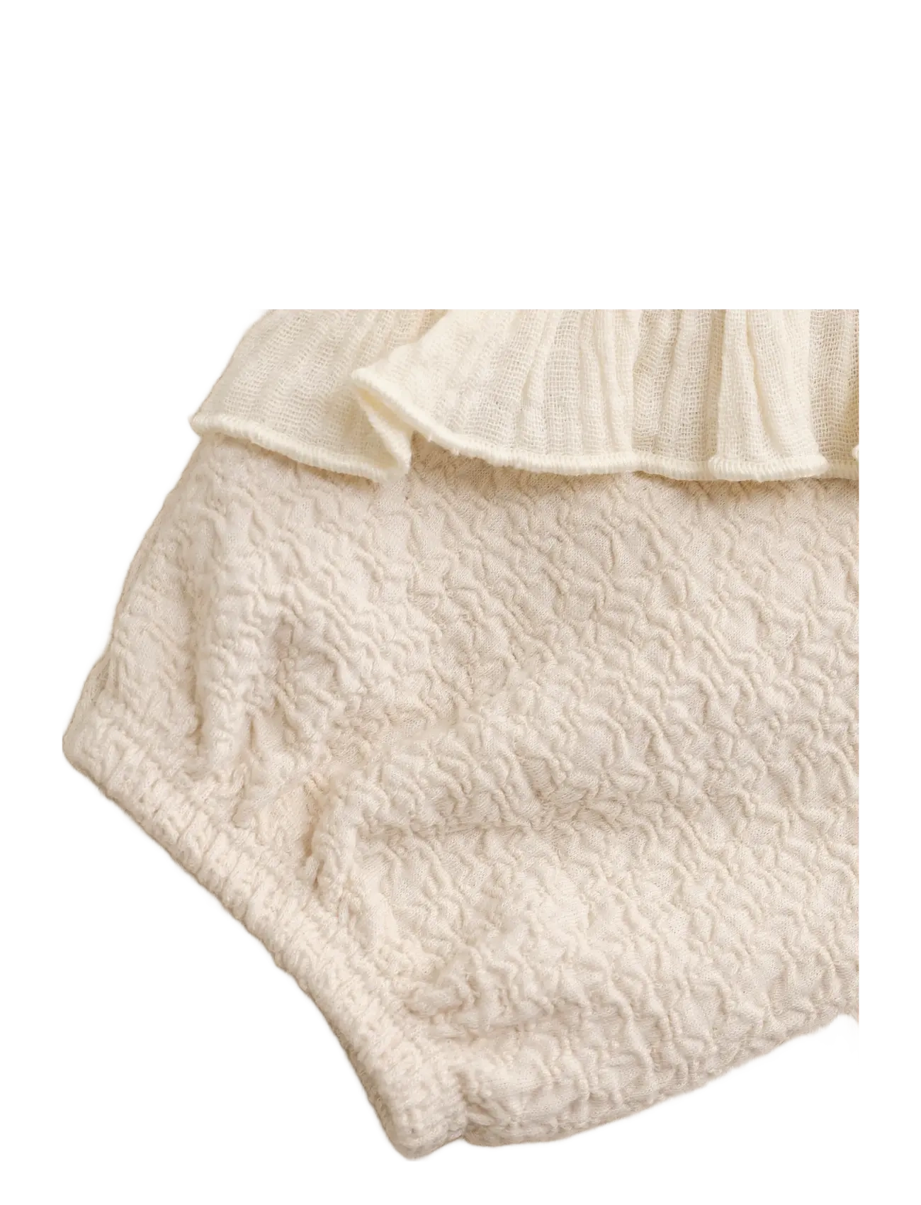 Daily 7 - T-shirt Longsleeve Ruffle - langärmelig - sandshell - 2