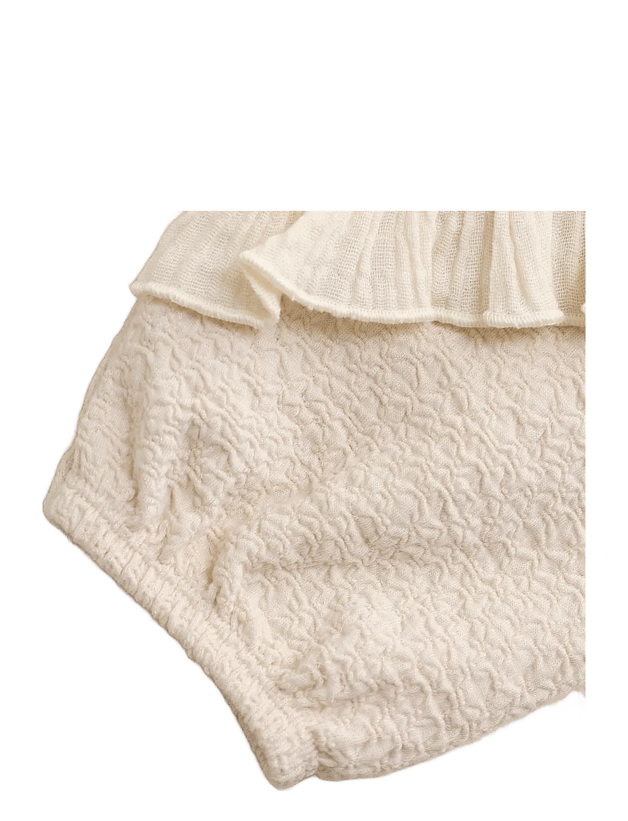Daily 7 - T-shirt Longsleeve Ruffle - langärmelig - sandshell - 2