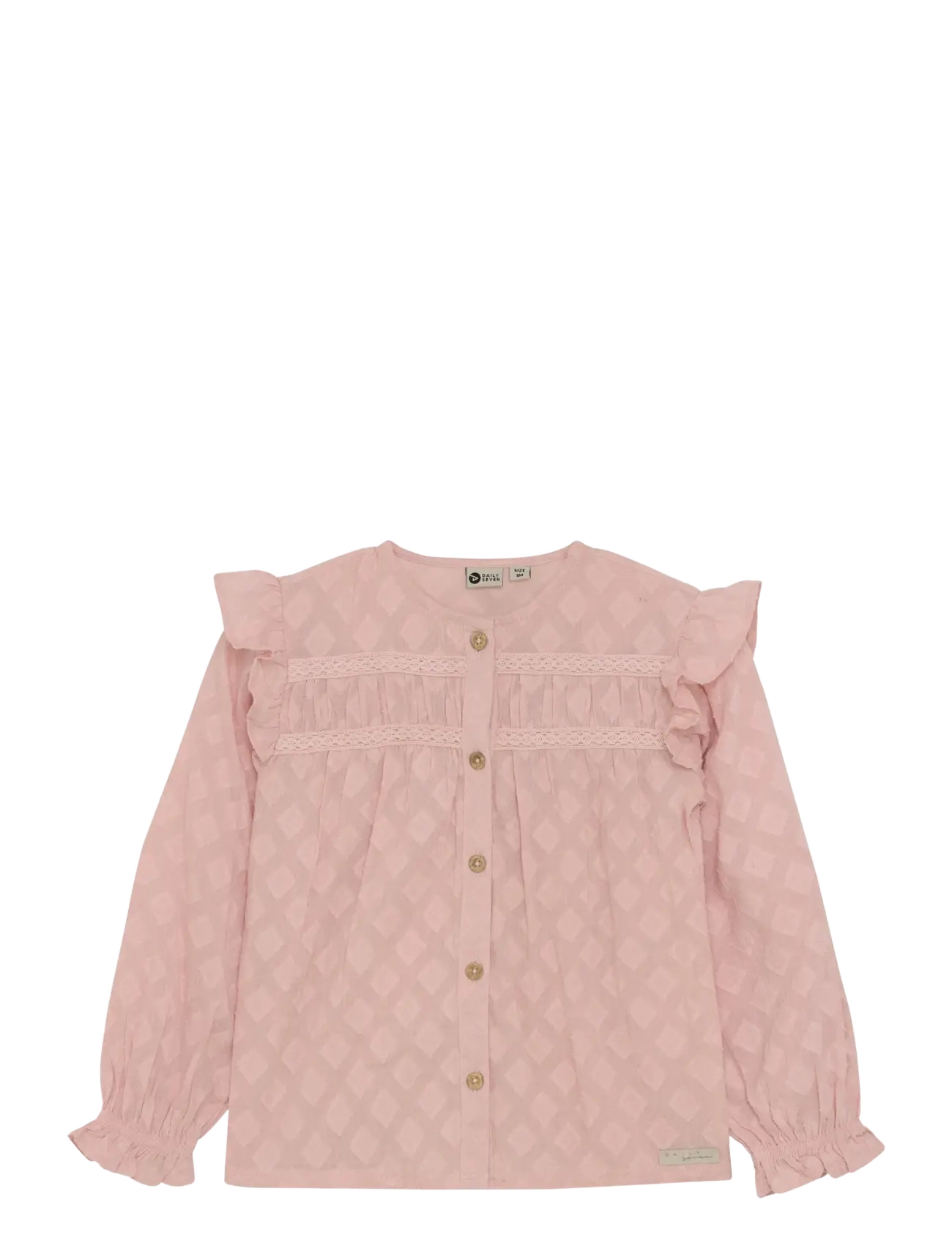 Daily 7 Shirt Longsleeve - 4 for 3 - PALE MAUVE / pink/rose