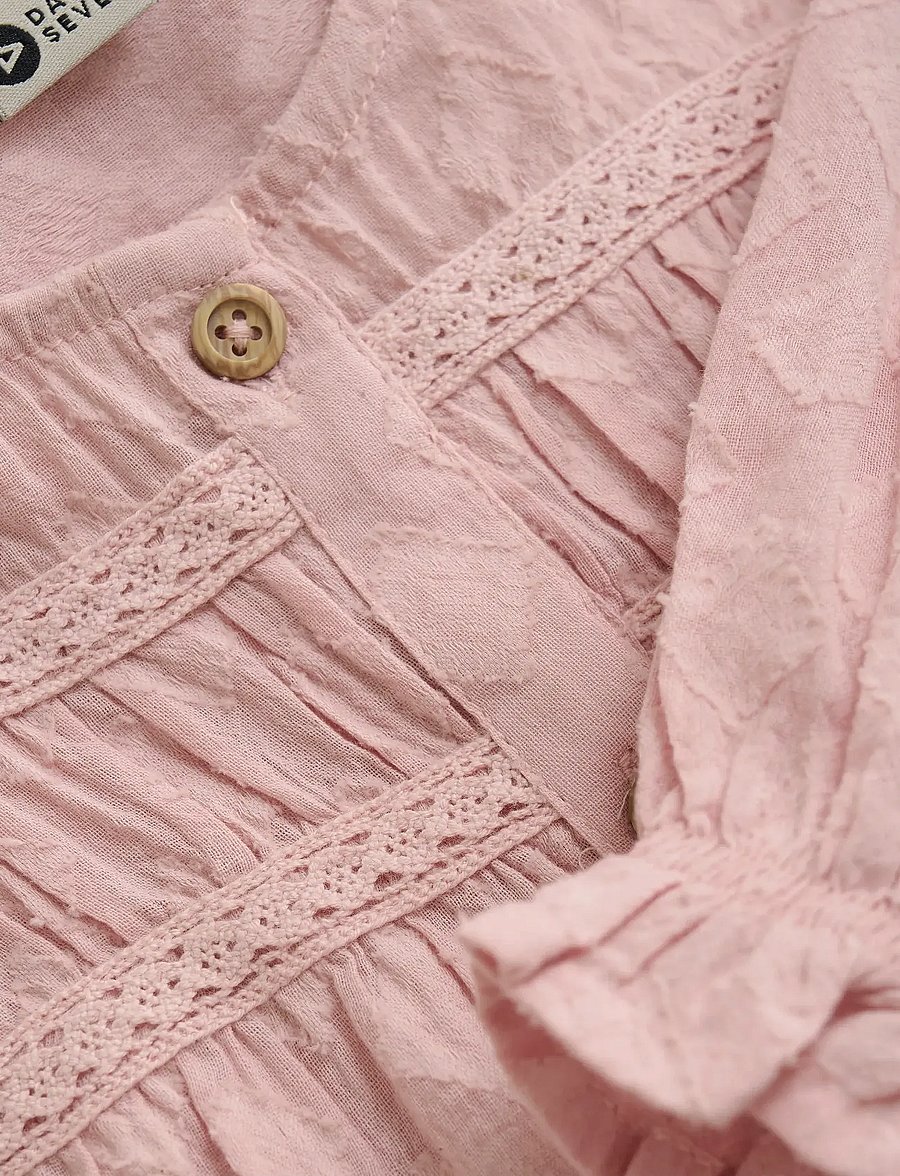 Daily 7 - Shirt Longsleeve - palaidinės ir tunikos - pale mauve - 3