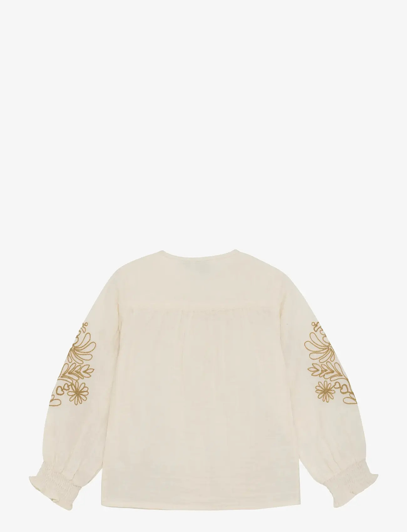 Daily 7 - Shirt Longsleeve Embroidery - langärmlige hemden - sandshell - 1