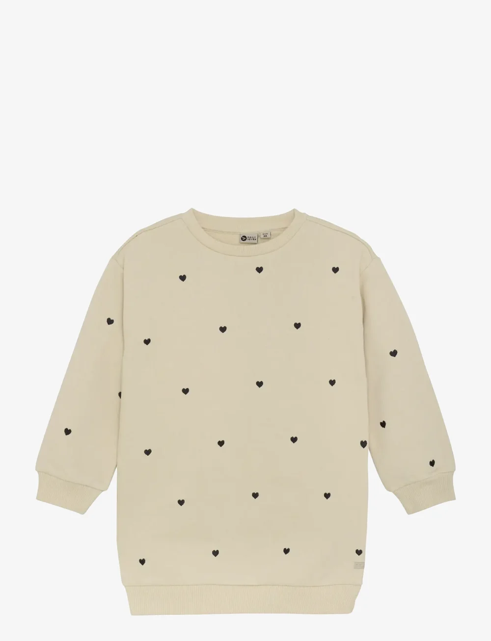 Daily 7 - Sweatdress Longsleeve - langärmelige freizeitkleider - sandshell - 1