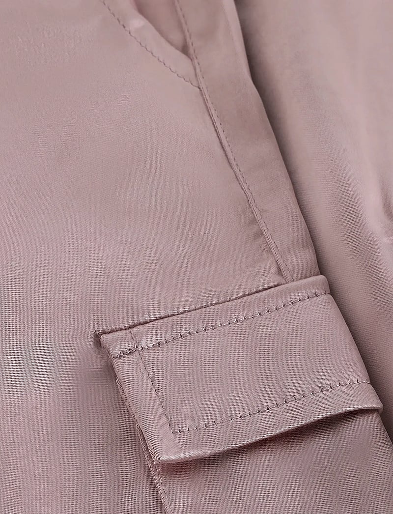 Daily 7 - Wide Pants Shiny - bojówki - pale mauve - 5