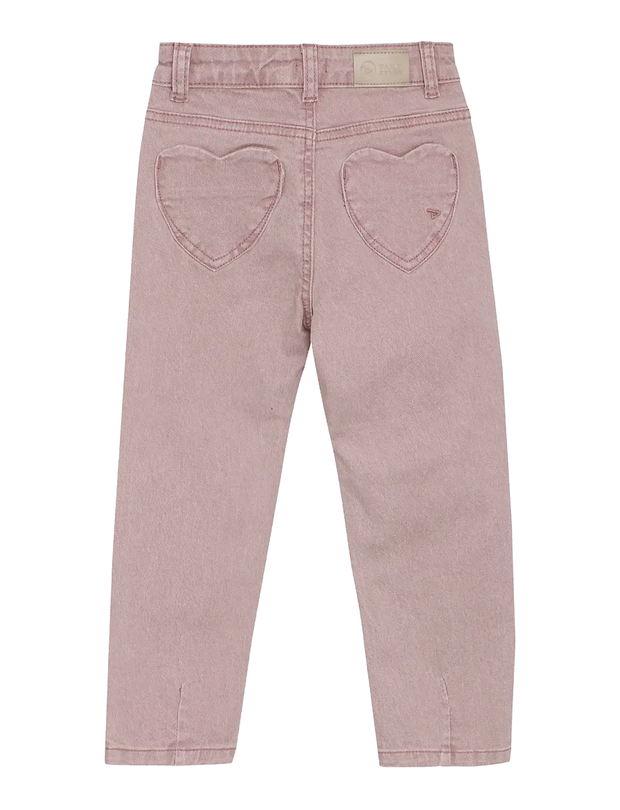 Daily 7 - 2500 Mom Fit Heart Pocket - pale mauve - 2