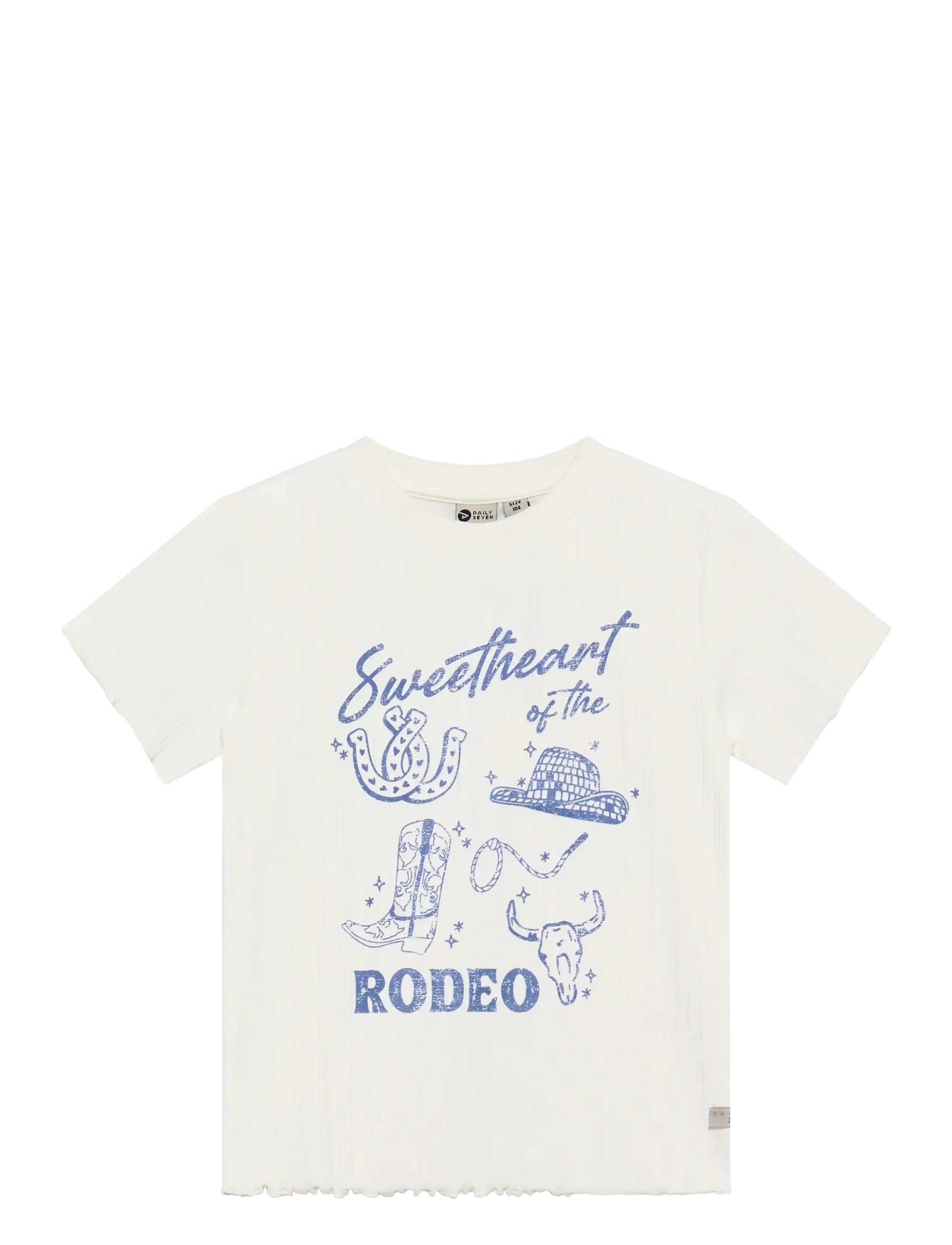 DAILY 7 T-Shirt Artwork Cream - 104 - Kinder