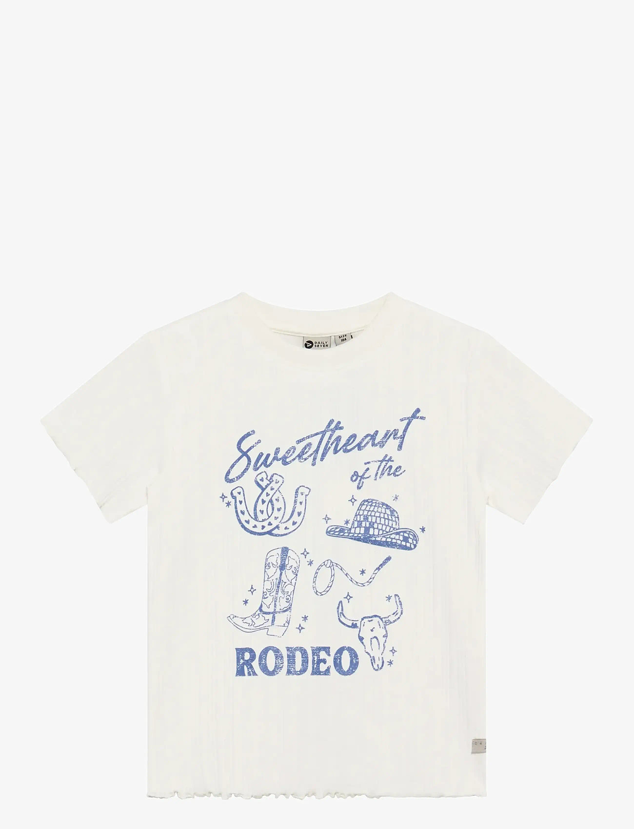 Daily 7 - T-shirt Artwork - short-sleeved t-shirts - egret - 1