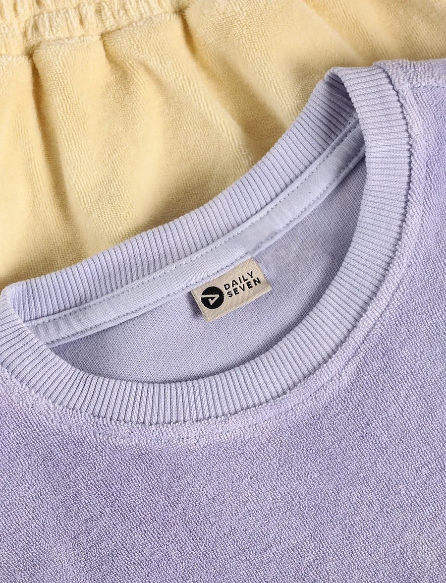 Daily 7 - T-shirt Dip Dye - t-shirts - icelandic blue - 4