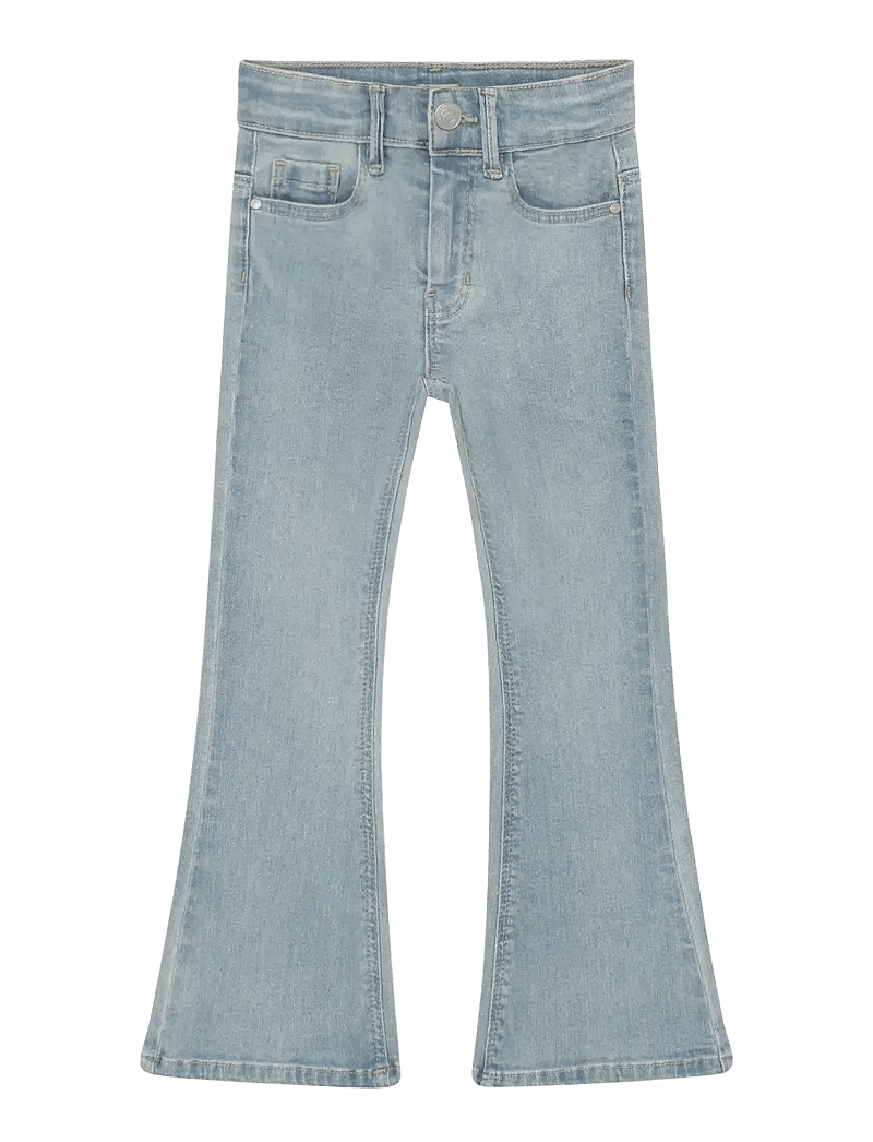Daily 7 - Denim Flared Fit Bow - alt laienevad teksad - medium blue denim - 1