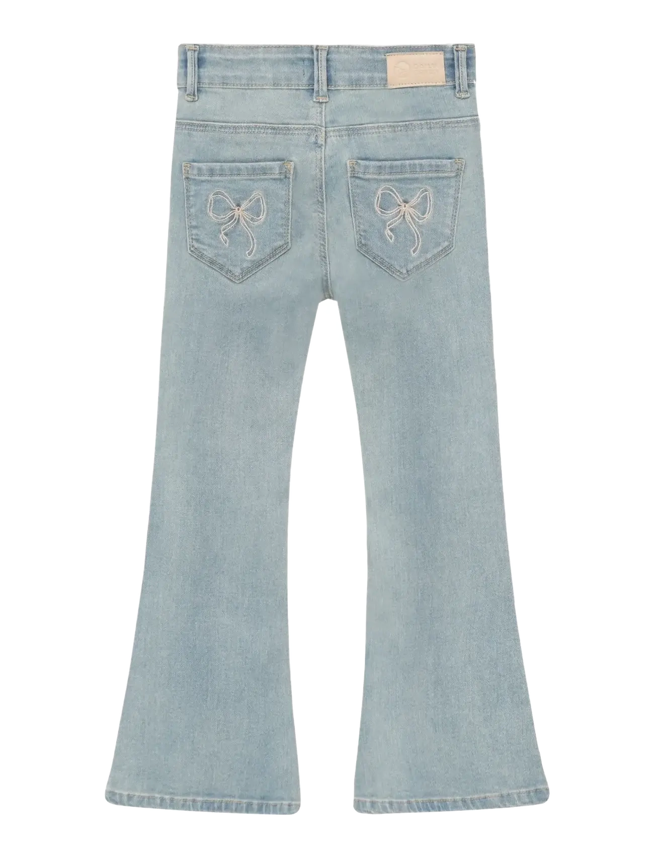 Daily 7 - Denim Flared Fit Bow - jeans - medium blue denim - 2
