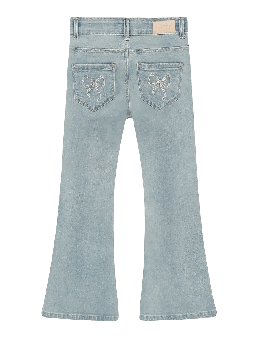 Daily 7 - Denim Flared Fit Bow - jeans bootcut - medium blue denim - 2