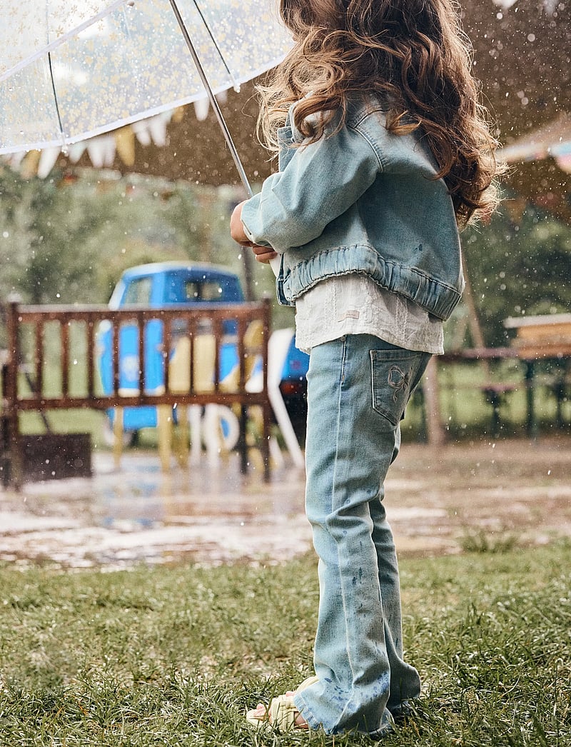 Daily 7 - Denim Flared Fit Bow - bootcut jeans - medium blue denim - 0