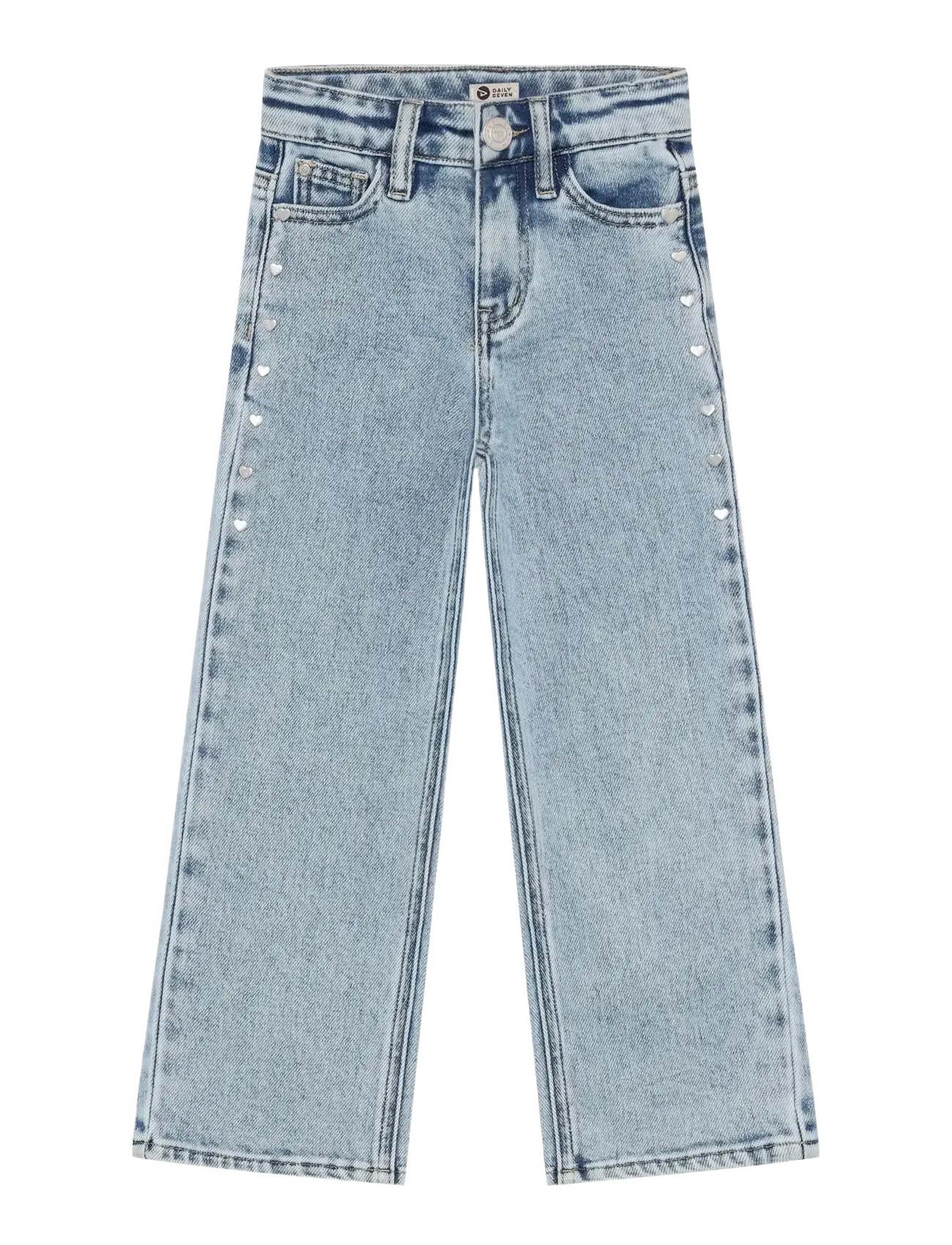 DAILY 7 Denim Wide Fit Studs Blau - 116 - Kinder