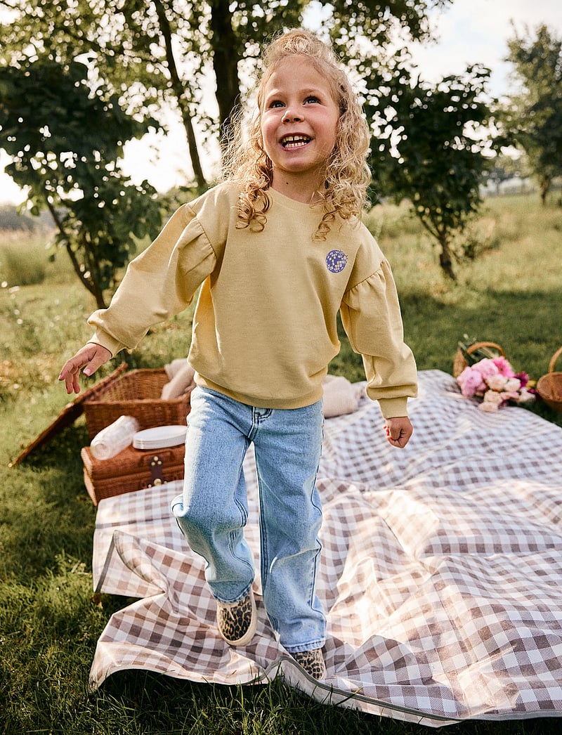 Daily 7 - Denim Wide Fit Studs - brede jeans - blue denim - 0