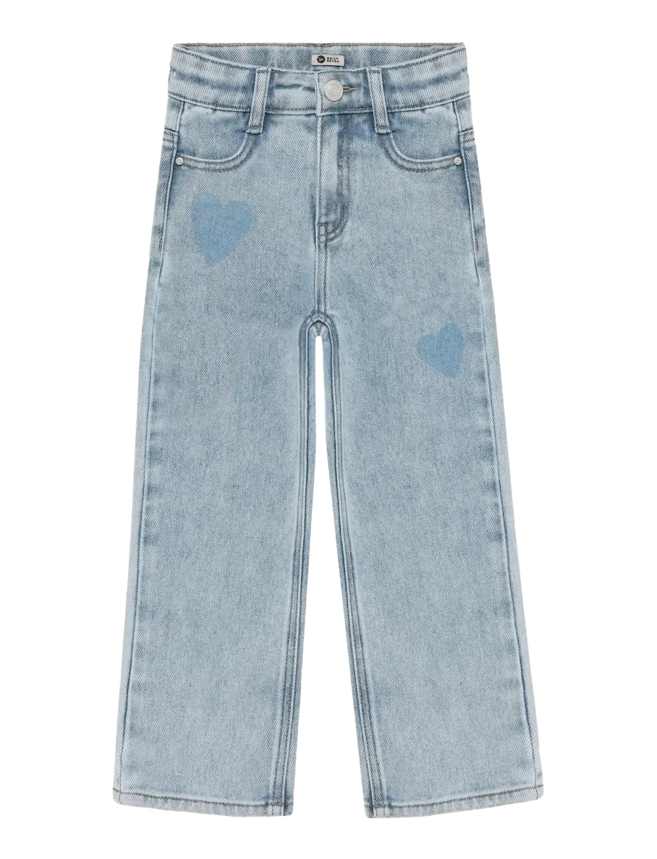 DAILY 7 Denim Wide Fit Heart Blau - 116 - Kinder