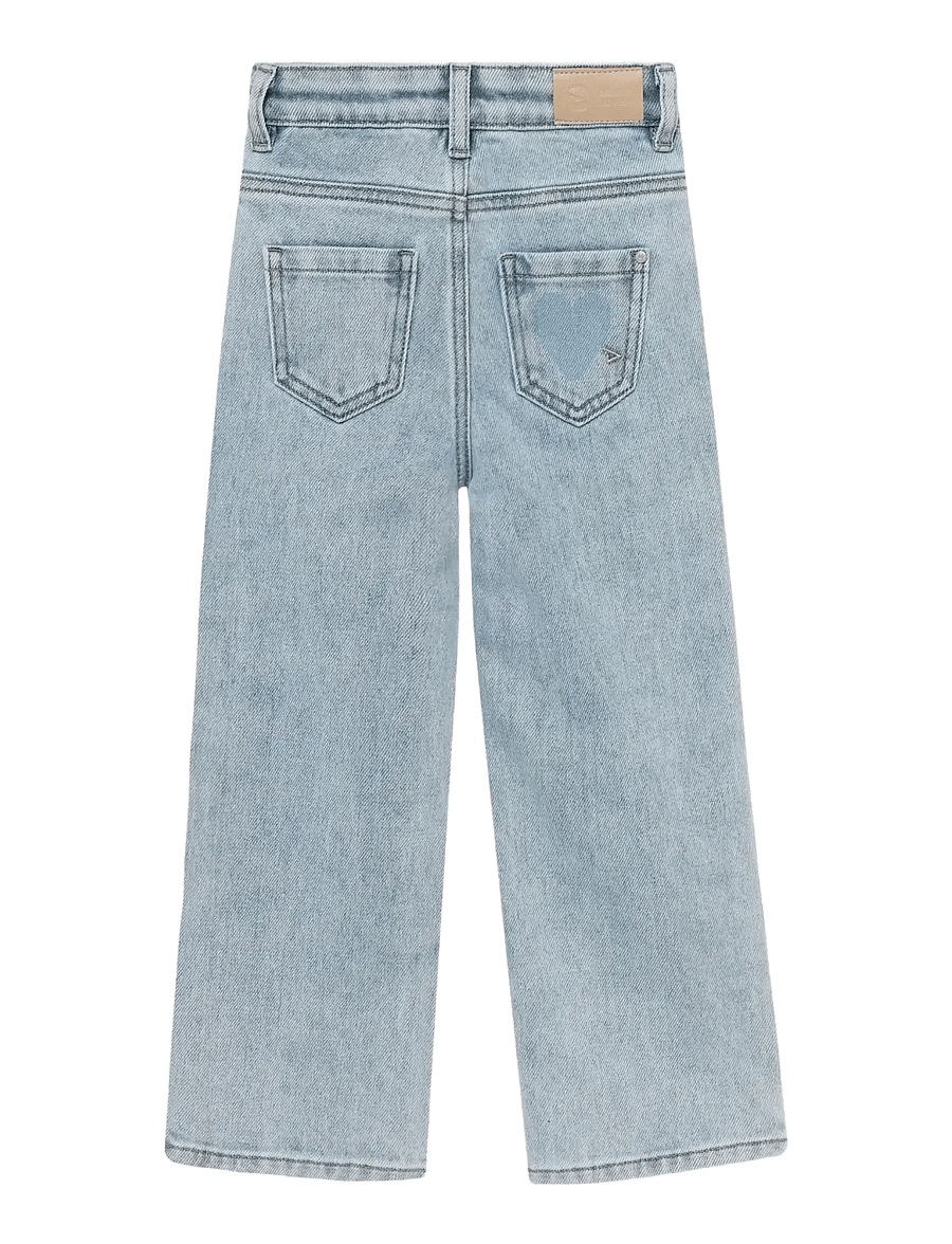 Daily 7 - Denim Wide Fit Heart - loose jeans - light blue denim - 2
