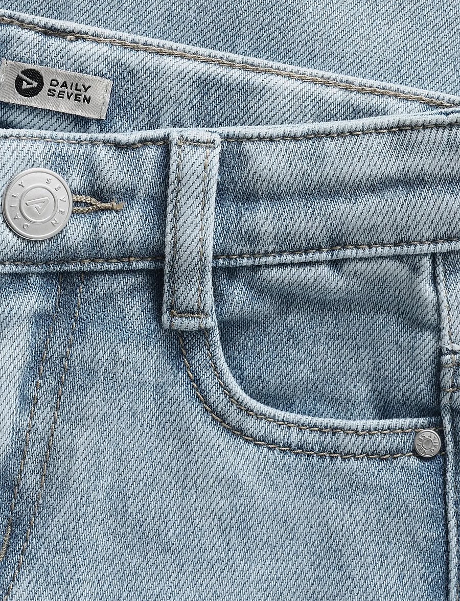 Daily 7 - Denim Wide Fit Heart - loose jeans - light blue denim - 3