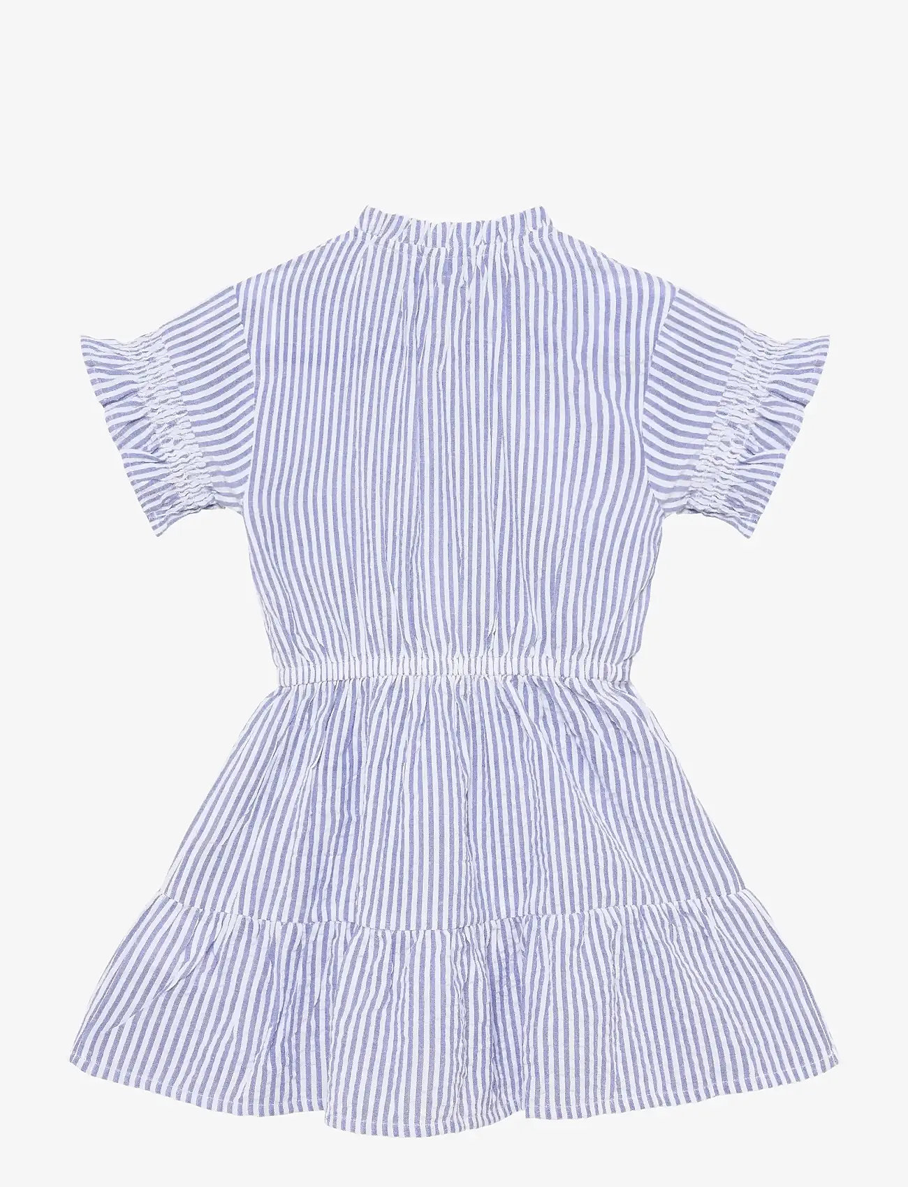 Daily 7 - Dress Stripe Ruffle - kurzärmelige freizeitkleider - lolite - 2