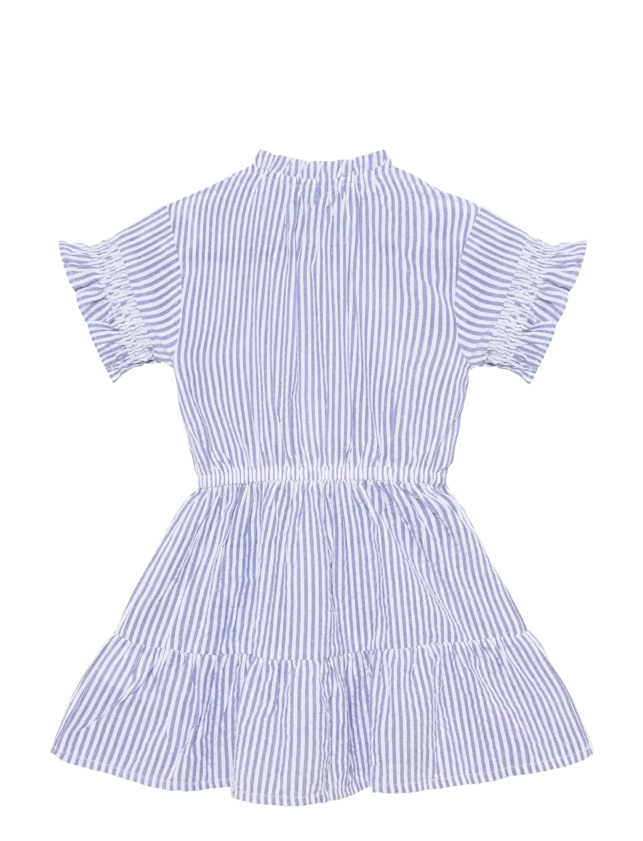 Daily 7 - Dress Stripe Ruffle - robes décontractées à manches courtes - lolite - 2