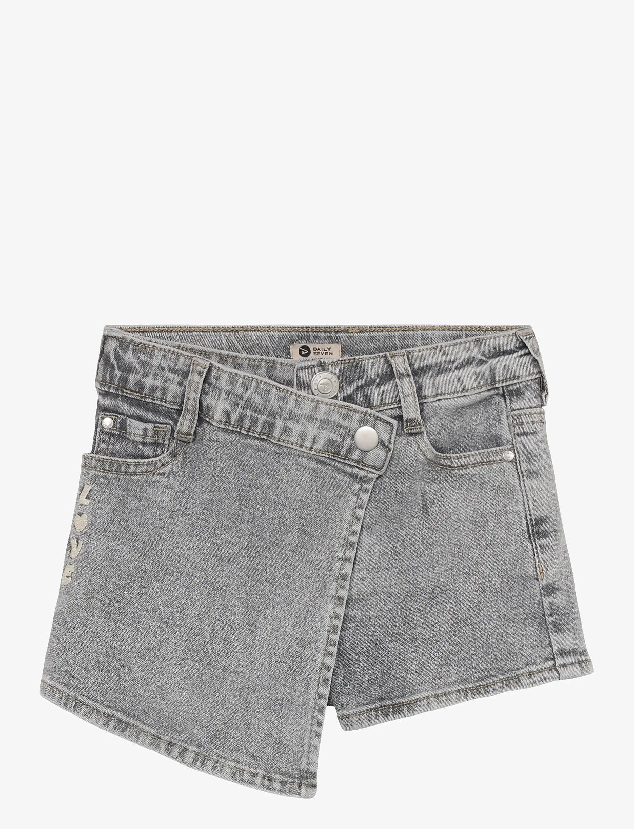Daily 7 - Denim Skorts - skorts - grey denim - 0