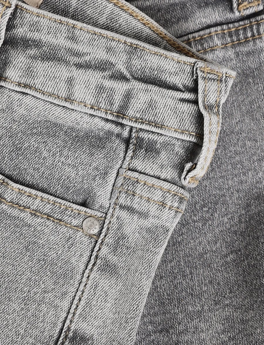 Daily 7 - Denim Skorts - byxkjolar - grey denim - 2