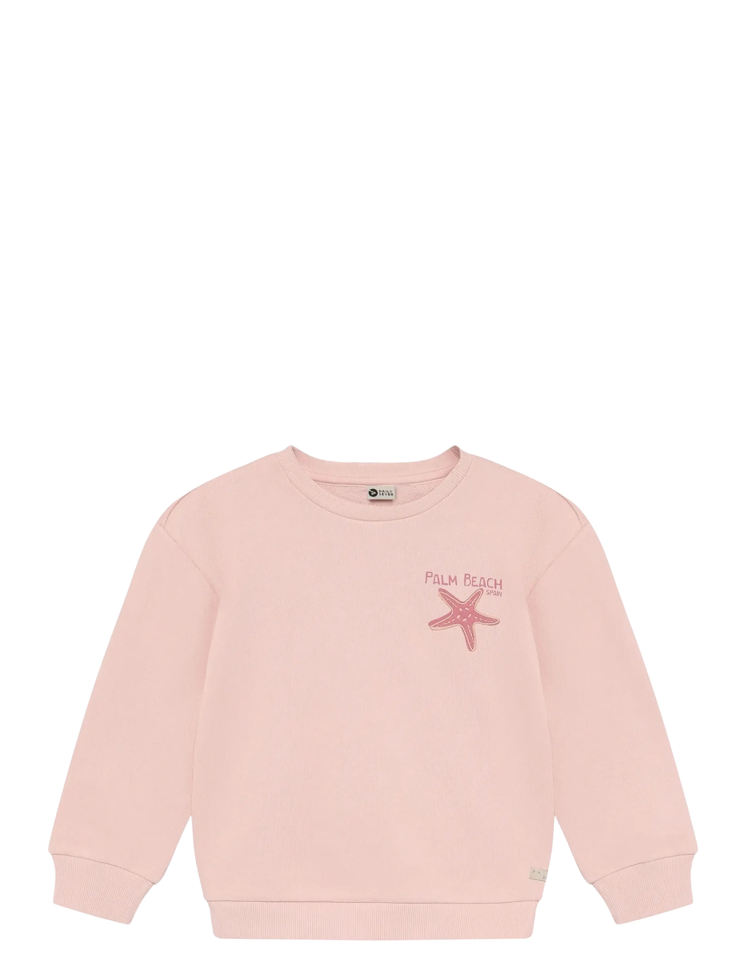 DAILY 7 Pullover Backprint Pink - 104 - Kinder