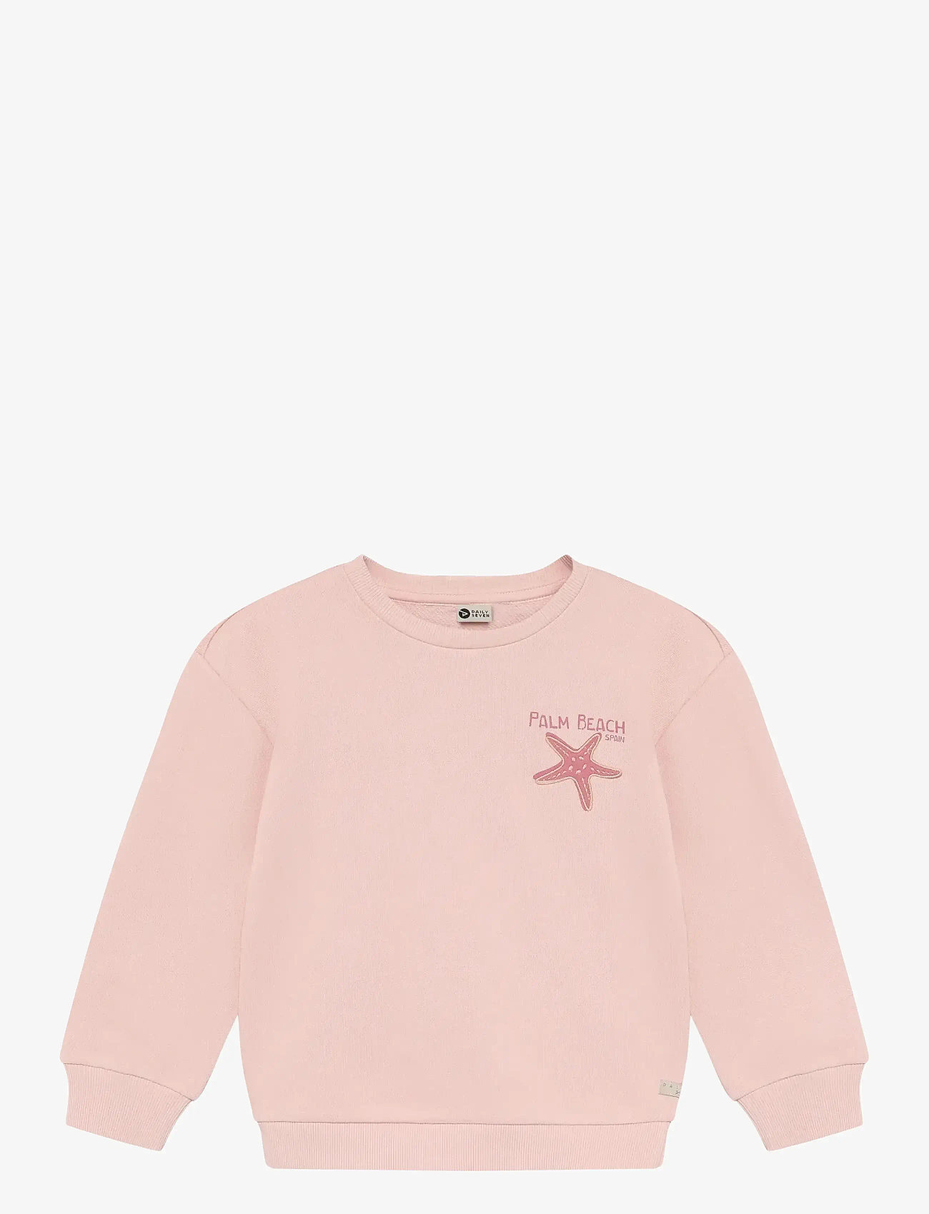 Daily 7 - Sweater Backprint - sweatshirts - silver pink - 1