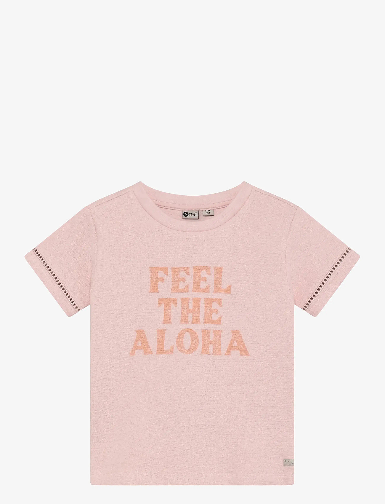 Daily 7 - T-shirt Artwork - kurzärmelige - silver pink - 1