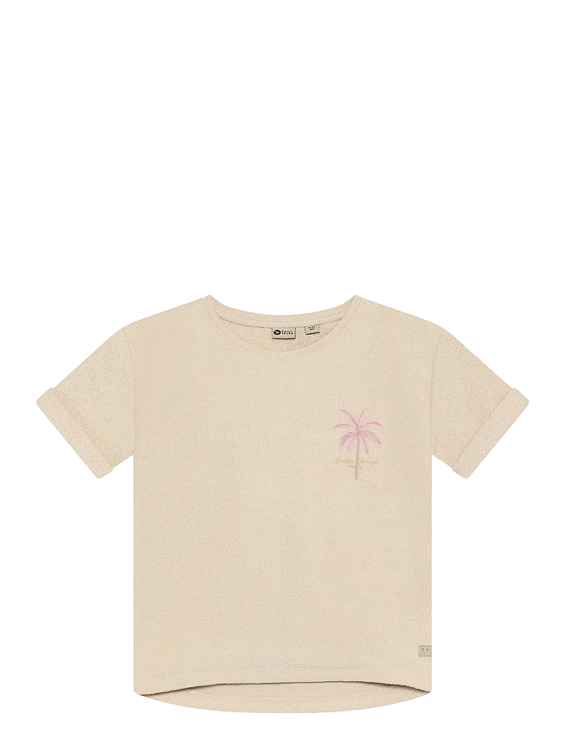 Daily 7 - T-shirt Backprint - kortärmade t-shirts - sandshell - 1