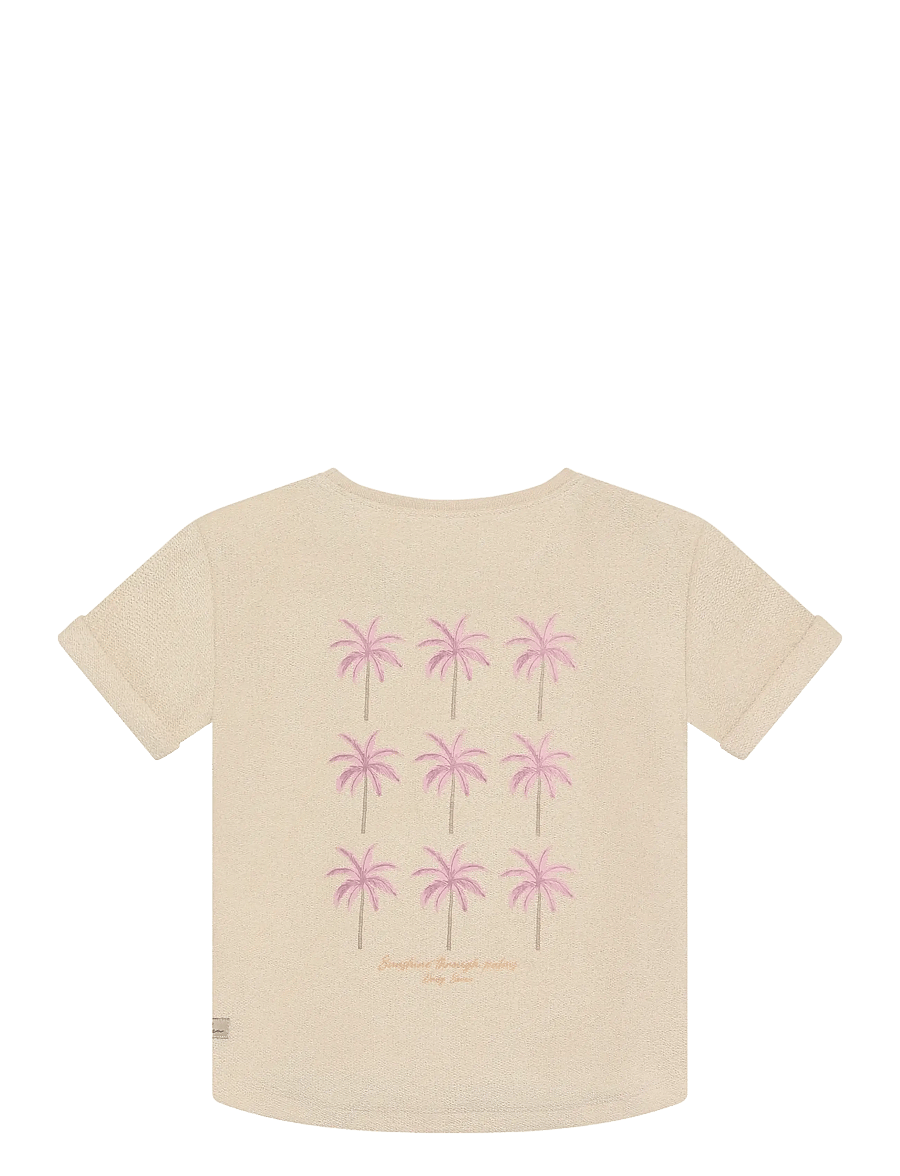 Daily 7 - T-shirt Backprint - lühikeste varrukatega t-särgid - sandshell - 2