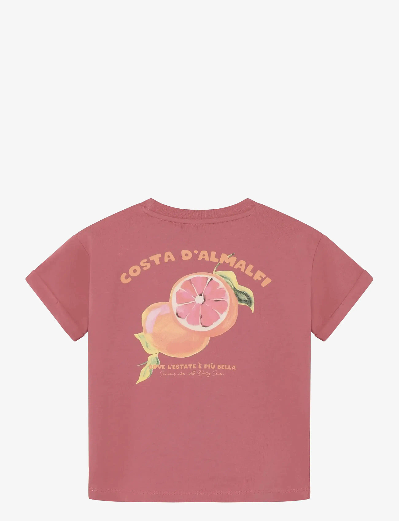 Daily 7 - T-shirt Backprint - kortærmede t-shirts - heather rose - 2