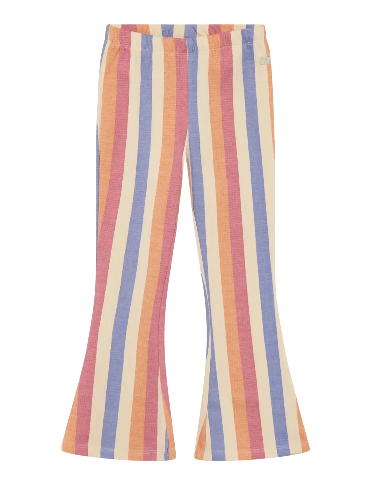 DAILY 7 Flared Legging Gestreift Pink - 92 - Kinder