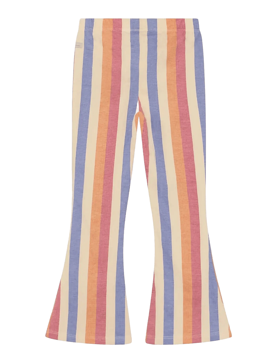 Daily 7 - Flared Legging Striped - leggings - heather rose - 1
