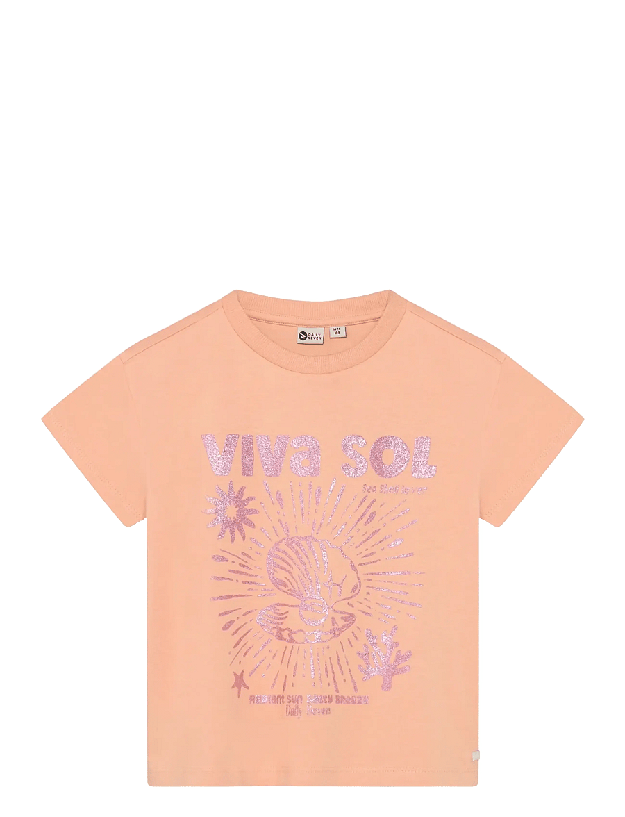 Daily 7 - T-shirt Artwork - kortärmade t-shirts - dusty coral - 1