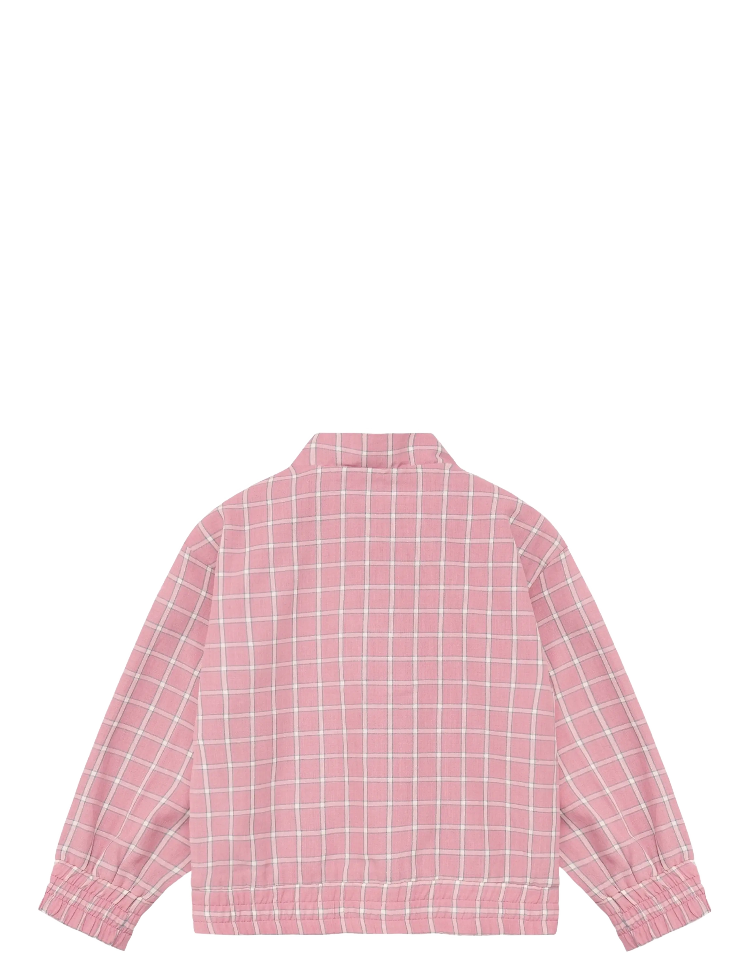 Daily 7 - Check Jacket - bomberjoped - lilas - 2