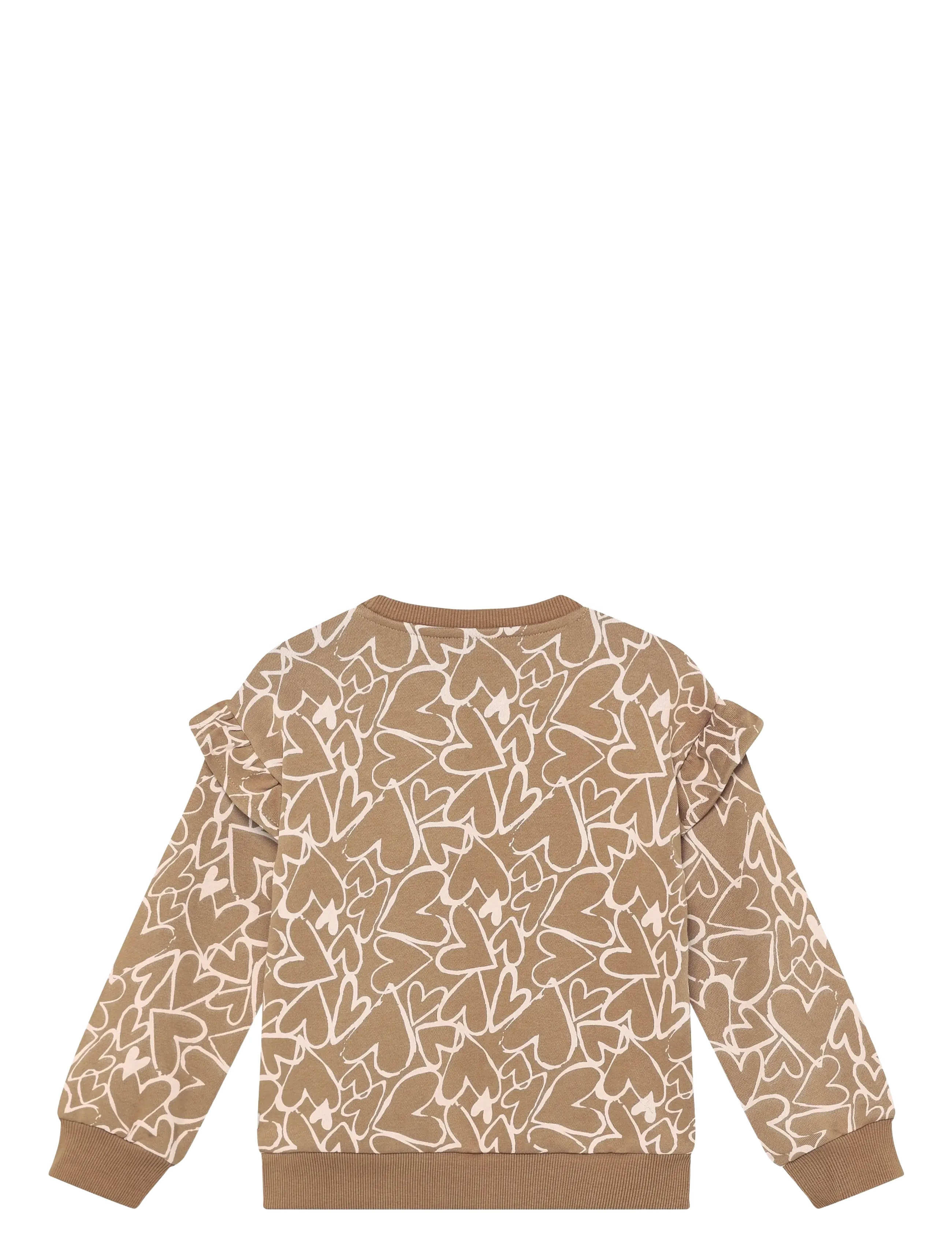 Daily 7 - Sweater Allover Print - džemprid - affogat - 1