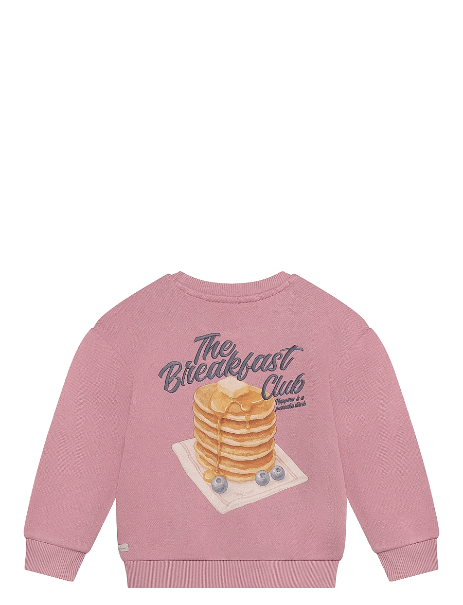Daily 7 - Sweater Backprint - trøjer - lilas - 2