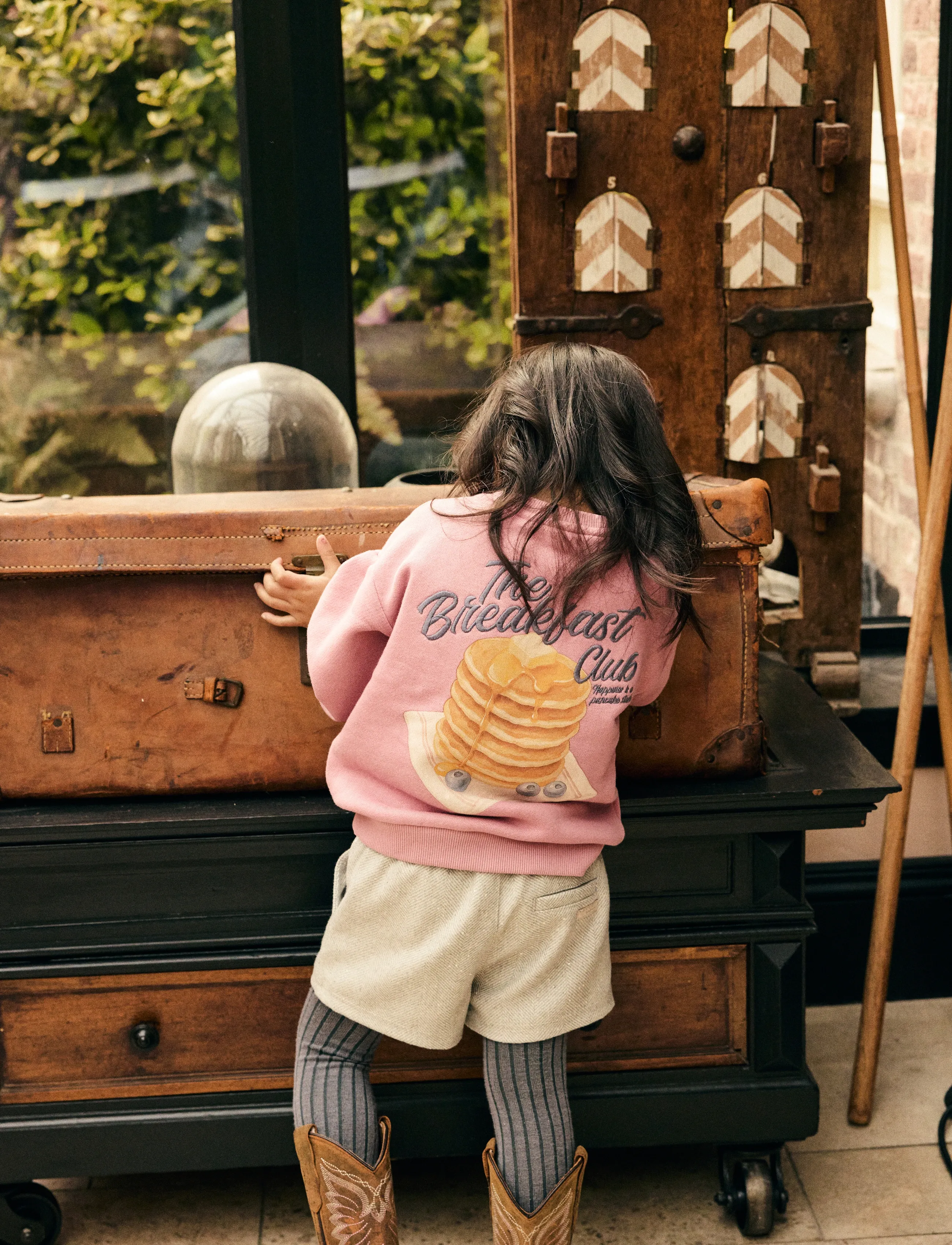 Daily 7 - Sweater Backprint - džemprid - lilas - 3